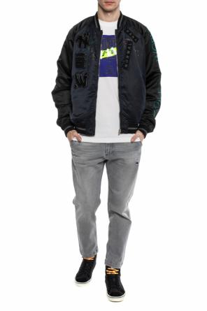 T-shirt z naszywką z nadrukiem, zdjęcie 2 T-shirt z naszywką z nadrukiem od Diesel